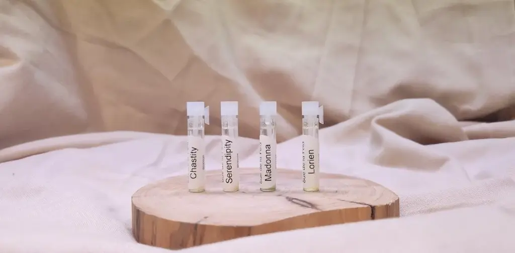 Four Perfume Samples